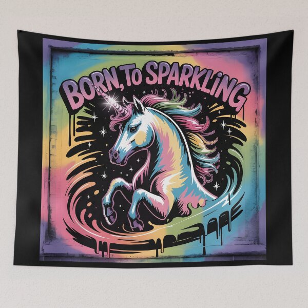 Artikelvorschau, Geboren, um mit Einhorn zu funkeln entworfen und verkauft von BohoShopHU.