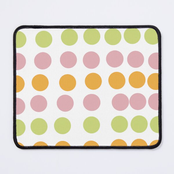 Item preview, Retro Pastel Polka Dot Grid Geometric Pattern designed and sold by Ailiida.