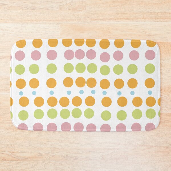 Item preview, Retro Pastel Polka Dot Grid Geometric Pattern designed and sold by Ailiida.