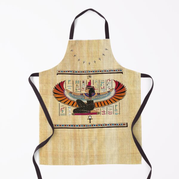Item preview, Winged Black Isis On Papyrus - Graphic T-Shirt designed and sold by kernowerno.