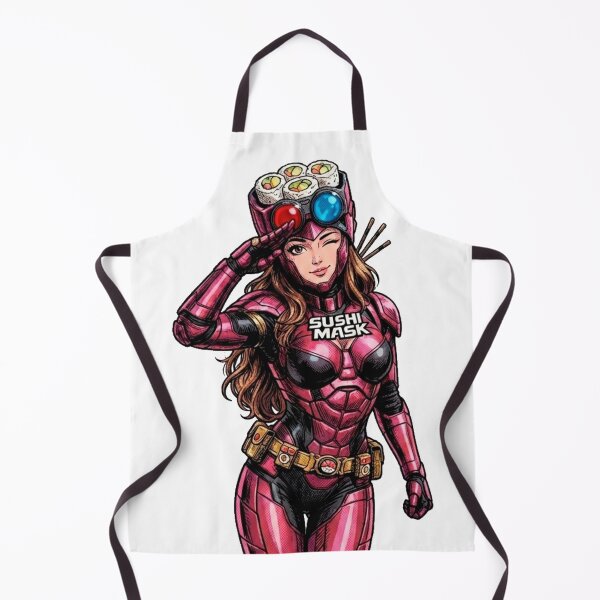 Item preview, SUSHI MASK WOMAN NEO: Nice to Meet You! designed and sold by Surreal Characters & Cute Pups.