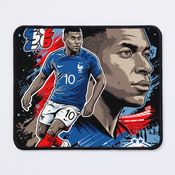 Item preview, Mbappé Speed and Glory – France's Football Superstar designed and sold by JoisDraw.