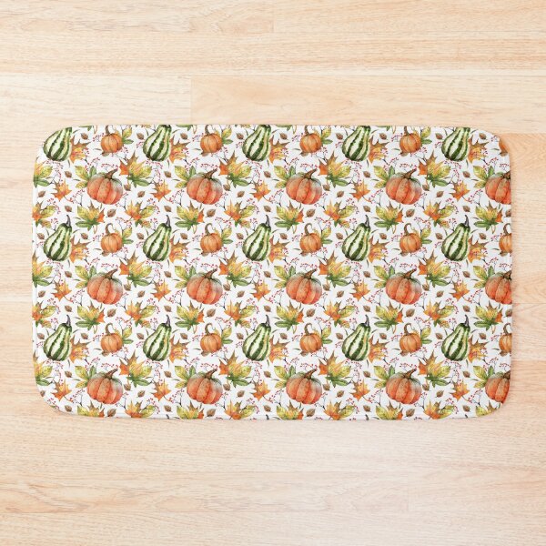 Item preview, Autumn Harvest Watercolor Pattern designed and sold by SashaZinch.