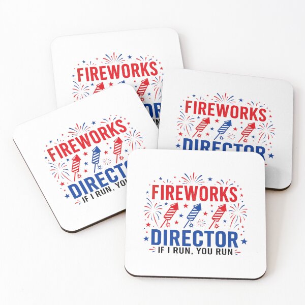 Item preview, Fireworks Director I Run You Run July 4th Independence Day designed and sold by elongatedjazz.