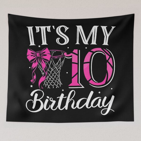 Item preview, Coquette Basketball 10th Birthday Pink Bow Sports Party designed and sold by allistermariam.