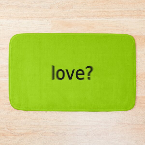 Item preview, Love Supreme Green Question Unique Artwork Sign designed and sold by Doctor Schtrudel.
