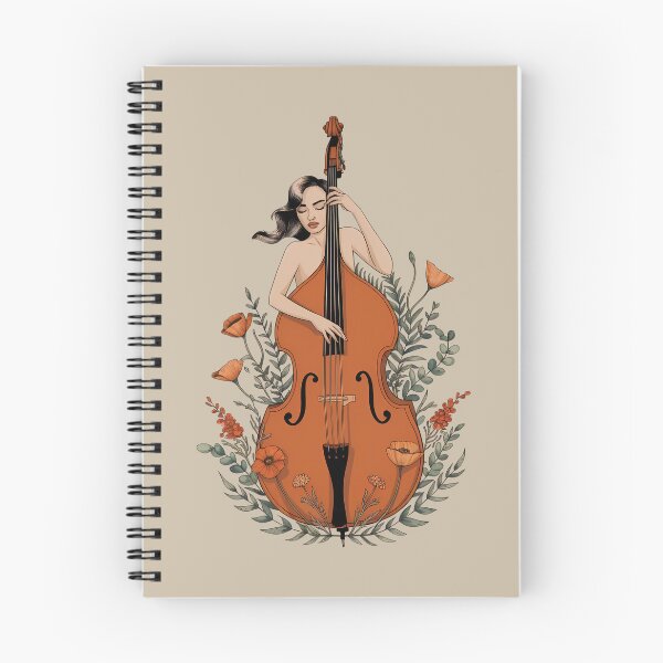 Item preview, Woman with a Double Bass - International Jazz Day designed and sold by Art-Arcade6.