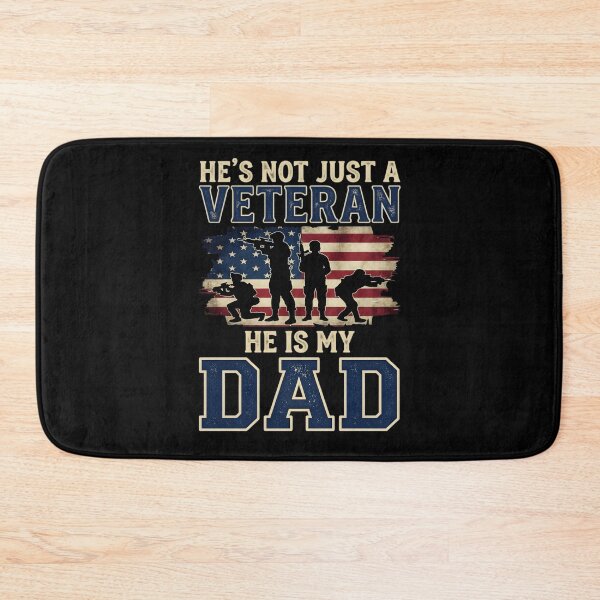 Item preview, Veteran Dad Apparel - Patriotic Military Father Gift.  designed and sold by SideKickCreates.