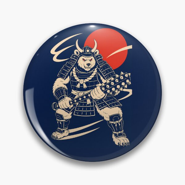 Item preview, Samurai bear designed and sold by KungPowUnicorn.