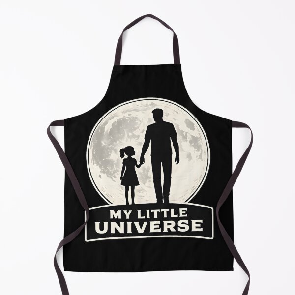 Item preview, My Little Universe – Father Daughter Moon Design designed and sold by CreativeMindsetLab.