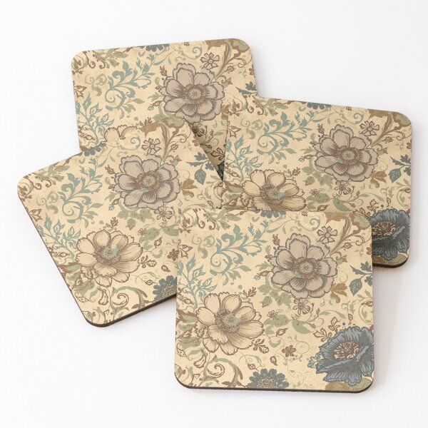 Item preview, Decoupage Vintage Damask Flowers 1900 Nostalgia Victorian designed and sold by GrinGalore.