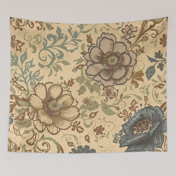 Item preview, Decoupage Vintage Damask Flowers 1900 Nostalgia Victorian designed and sold by GrinGalore.