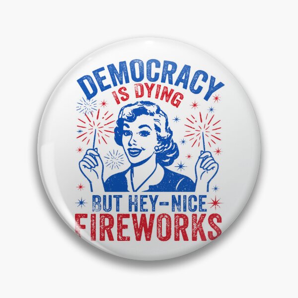 Item preview, Democracy Is Dying T-shirt, Fourth Of July Protest designed and sold by elongatedjazz.
