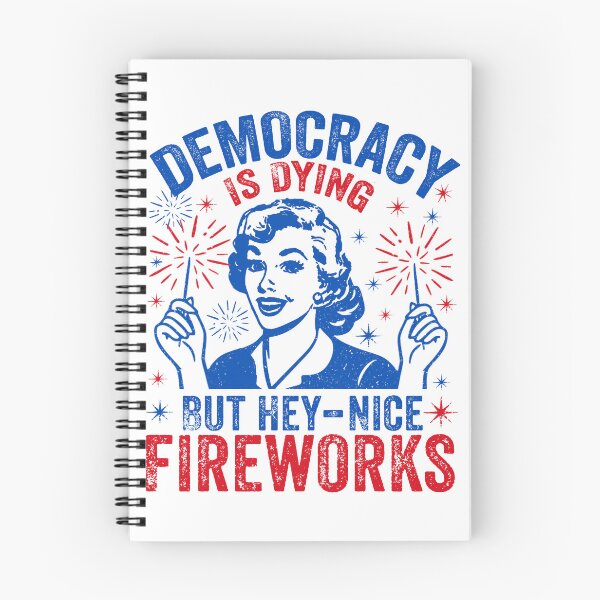 Item preview, Democracy Is Dying T-shirt, Fourth Of July Protest designed and sold by elongatedjazz.