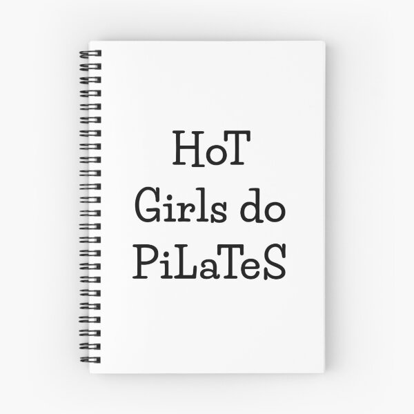 Item preview, Hot Girls do Pilates quote designed and sold by GenZenClub.