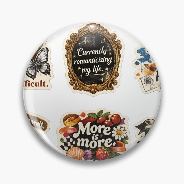 Item preview, These six can work together as a cohesive sticker collection and appeal to the Pinterest/Gen Z audience while still feeling premium and design-focused. designed and sold by pujaarch.