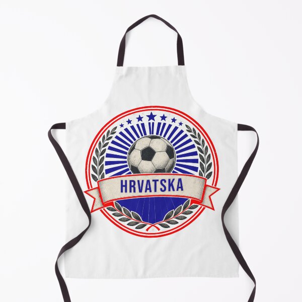 Item preview, Croatia Vintage Soccer Crest — Retro Hrvatska Football Badge Fan Emblem designed and sold by icemanphotos.