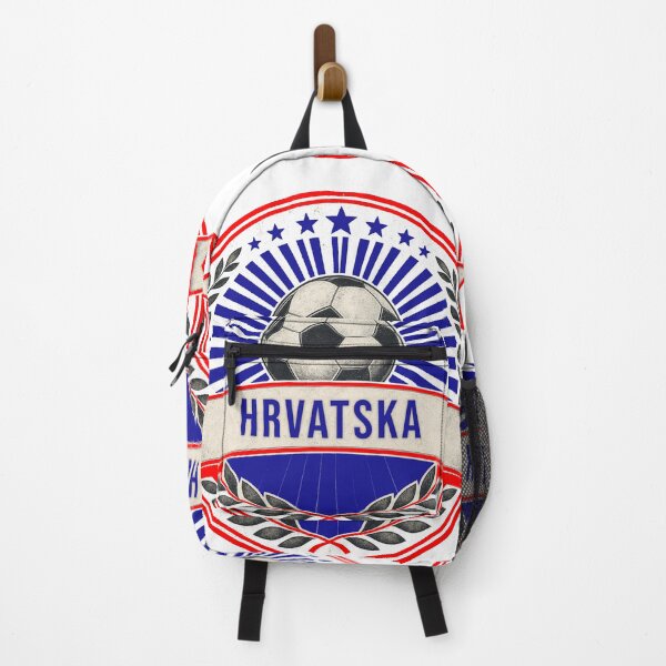 Item preview, Croatia Vintage Soccer Crest — Retro Hrvatska Football Badge Fan Emblem designed and sold by icemanphotos.
