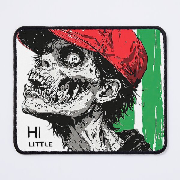 Item preview, Zombie Side Profile Horror Street Art Illustration designed and sold by ChaoticZenStudio.