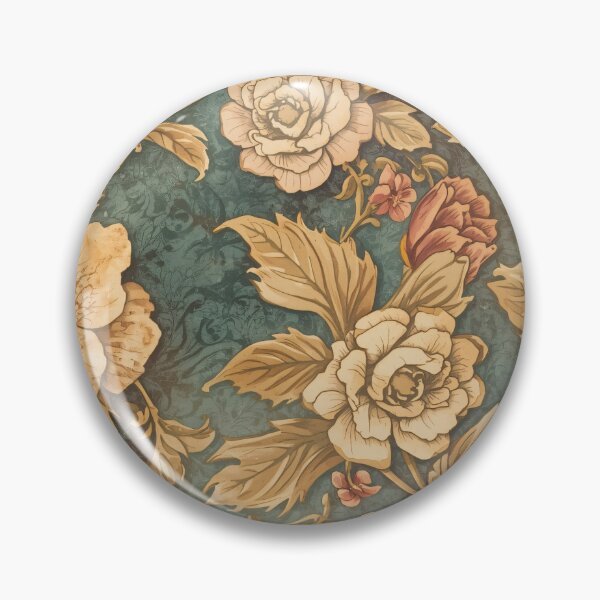 Item preview, Decoupage Vintage Damask Mystical Flowers 1900 Nostalgia designed and sold by GrinGalore.