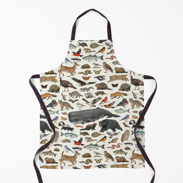 Item preview, Animals of Connecticut Retro Style Identification Chart designed and sold by kakarikihill.
