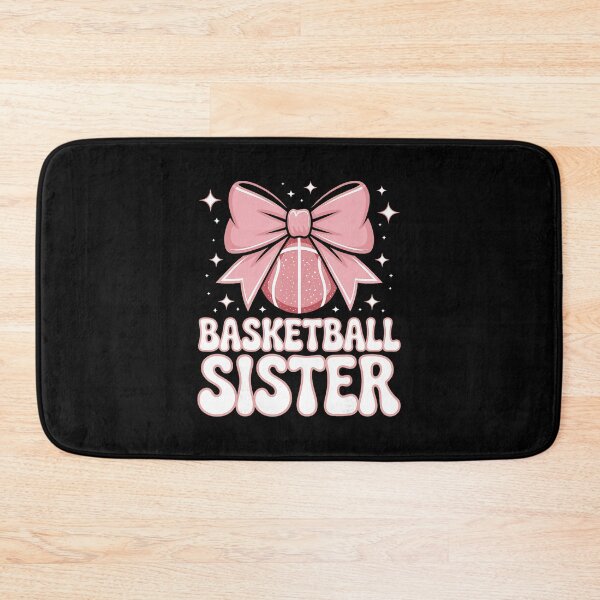 Item preview, Basketball Sister Pink Bow Game Day Spirit Cute Sports designed and sold by allistermariam.
