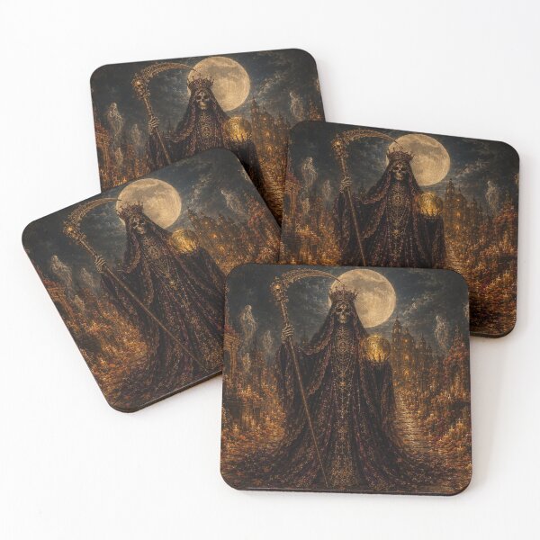 Item preview, Santa Muerte — Queen of the Night | Defeated Legends Series designed and sold by Qorvun.
