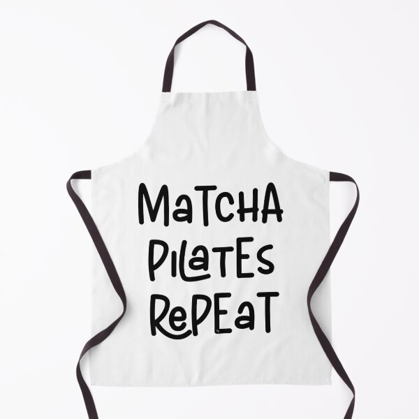 Item preview, Matcha pilates repeat quote designed and sold by GenZenClub.
