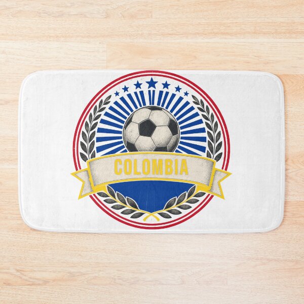 Item preview, Colombia Vintage Soccer Crest — Retro Colombian Football Badge Fan Emblem designed and sold by icemanphotos.