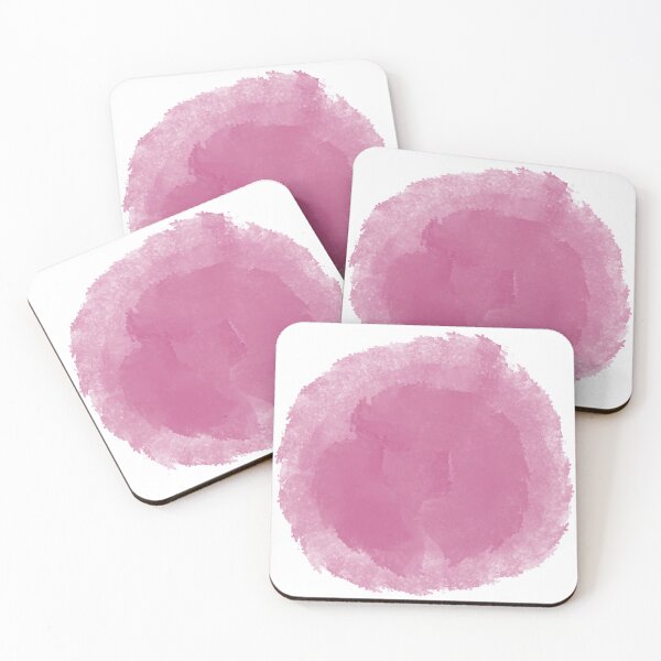 Item preview, Abstract Pink Watercolor Circle Texture designed and sold by Ailiida.