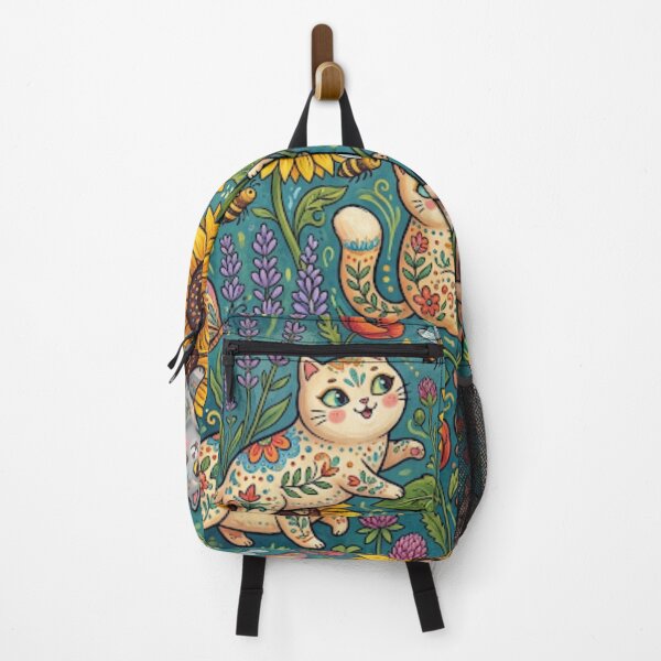 Item preview, Floral Garden Cats Paradise designed and sold by Iampoji.