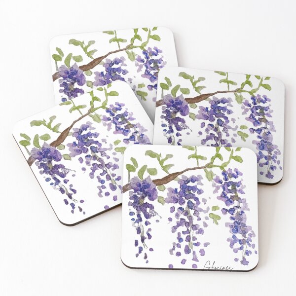 Item preview, Beautiful wisteria designed and sold by Les illustrations d'Adėle L..