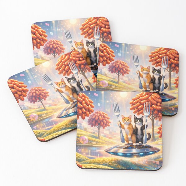 Item preview, Cats in Sausage Land designed and sold by M-Y-A-R-T-.