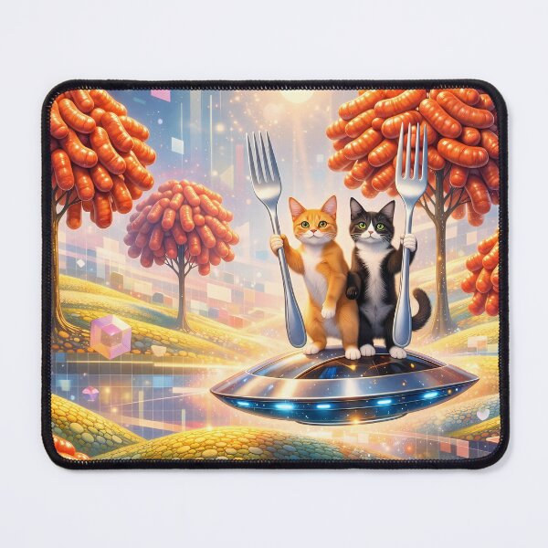 Item preview, Cats in Sausage Land designed and sold by M-Y-A-R-T-.