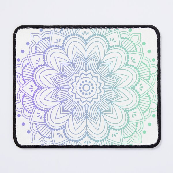 Item preview, Blue mandala ornament designed and sold by GenZenClub.