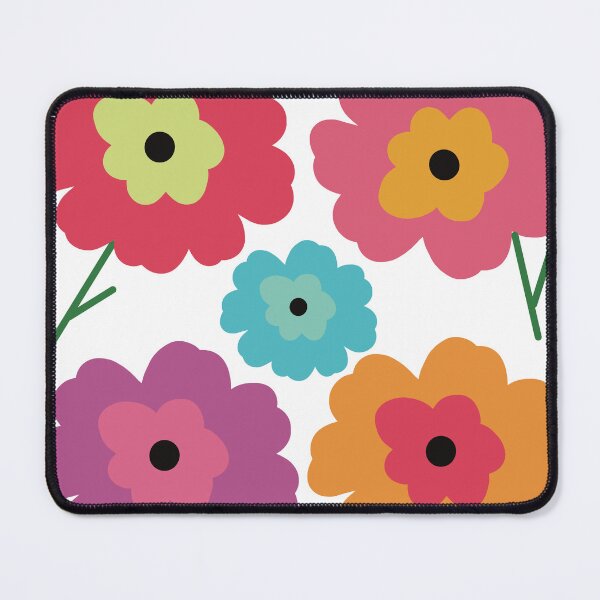 Item preview, Vibrant Retro 60s Floral Garden Pattern designed and sold by Ailiida.