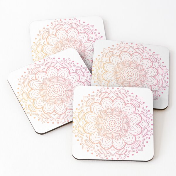 Item preview, Pink mandala ornament designed and sold by GenZenClub.