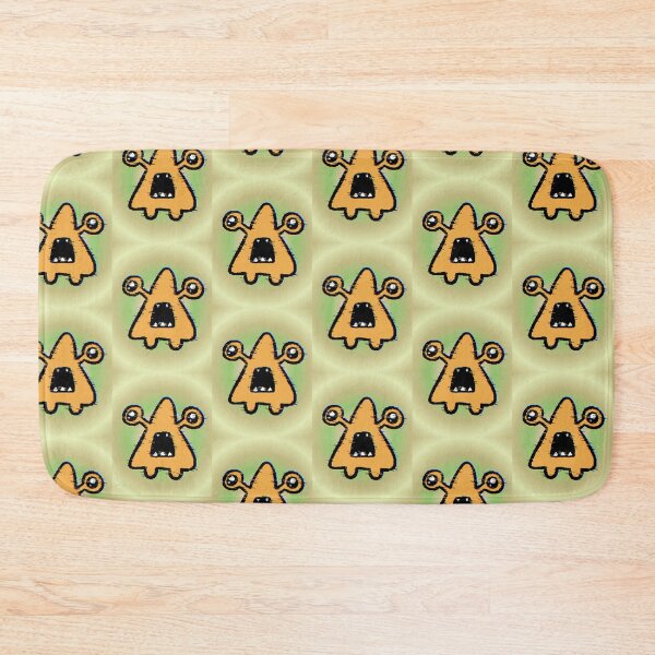 Item preview, Kawaii Orange Monster Eyes Antenna Open Mouth designed and sold by AstronautMerch.