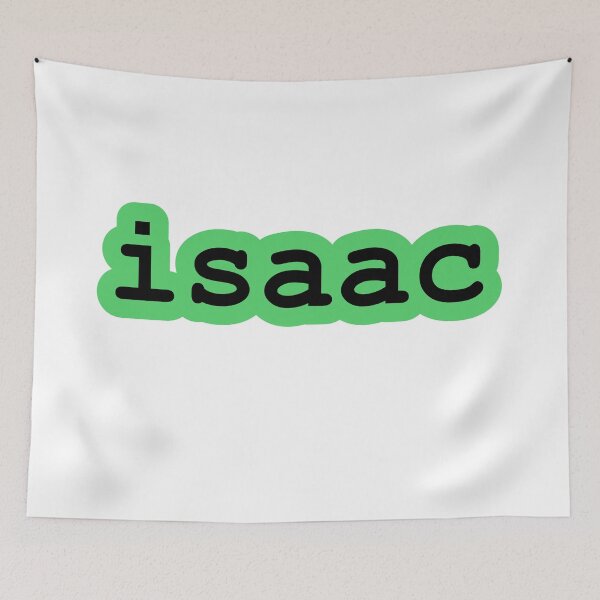 Item preview, isaac text designed and sold by Sticktle.