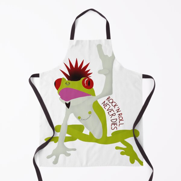 Item preview, Frog Punk — Rock’n Roll Never Dies designed and sold by Vanillandcrimes.