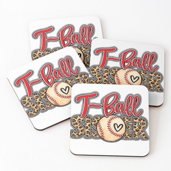 Item preview, T-Ball Sister Funny Baseball Sister Retro Youth Sports Family Gift designed and sold by ronakris009.