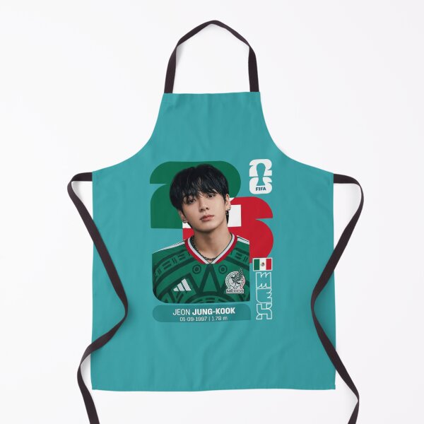 Item preview, Jungkook Mexico Football Jersey 2026 Retro Card designed and sold by moamaxshop.