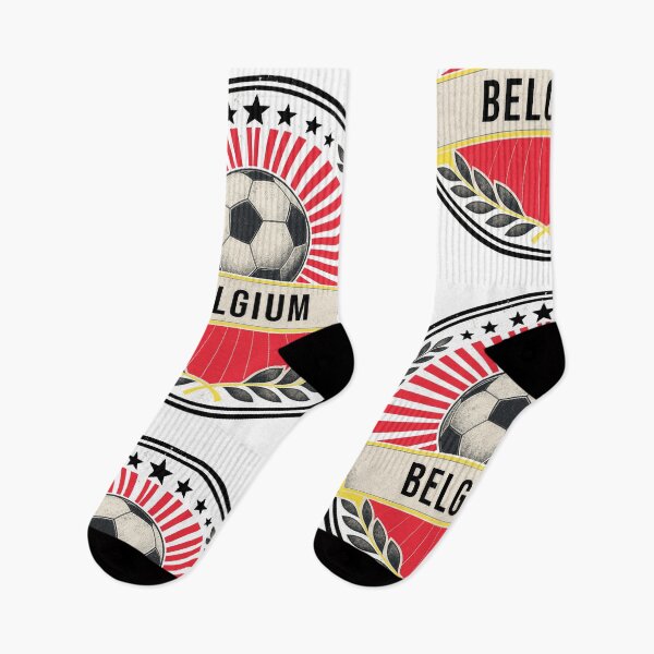 Item preview, Belgium Vintage Soccer Crest — Retro Belgian Football Badge Fan Emblem designed and sold by icemanphotos.