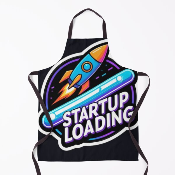 Item preview, Startup Loading Entrepreneur Sticker for Founders and Dreamers designed and sold by skillifyme.