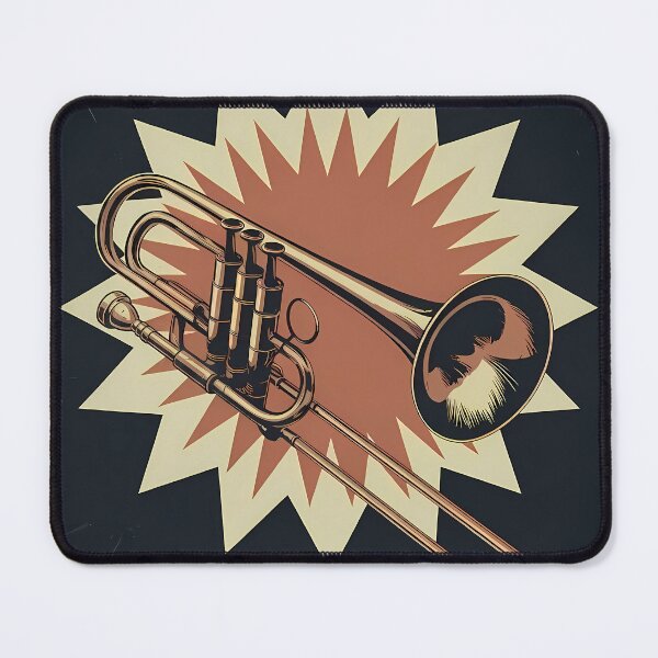 Item preview, Trombone – The King of Instruments - International Music day designed and sold by Art-Arcade6.