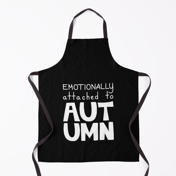 Item preview, Emotionally Attached To Autumn Cozy Fall Quote designed and sold by Mooi Studio.