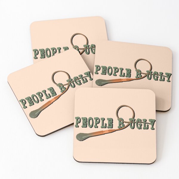 Item preview, people r ugly band designed and sold by trinketgal.