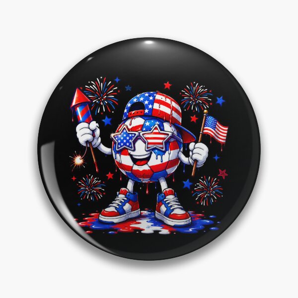 Item preview, Patriotic Soccer 4th of July American Flag USA Boys Kids designed and sold by elongatedjazz.