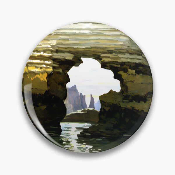 Item preview, Port d’Amont at Étretat: Impression of Towering Cliffs designed and sold by artdesignsnow.