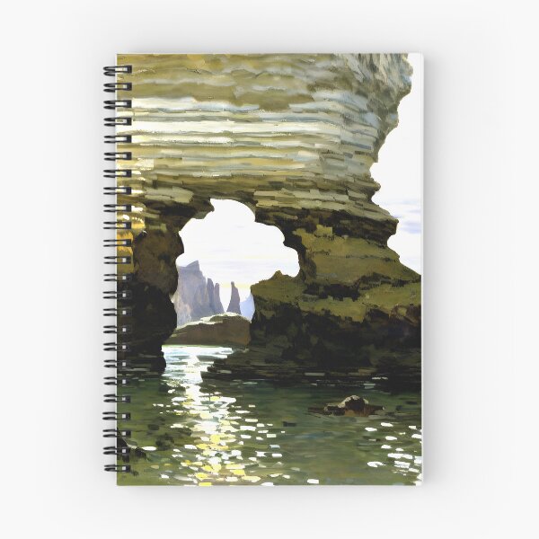 Item preview, Port d’Amont at Étretat: Impression of Towering Cliffs designed and sold by artdesignsnow.